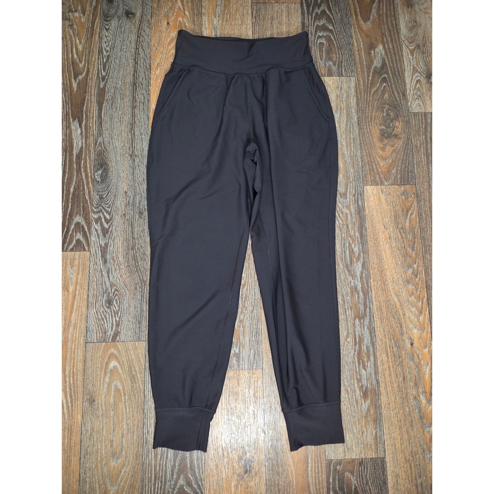 Old Navy Active Powersoft High-Rise Jogger Go-Dry Black Pants Womens Medium